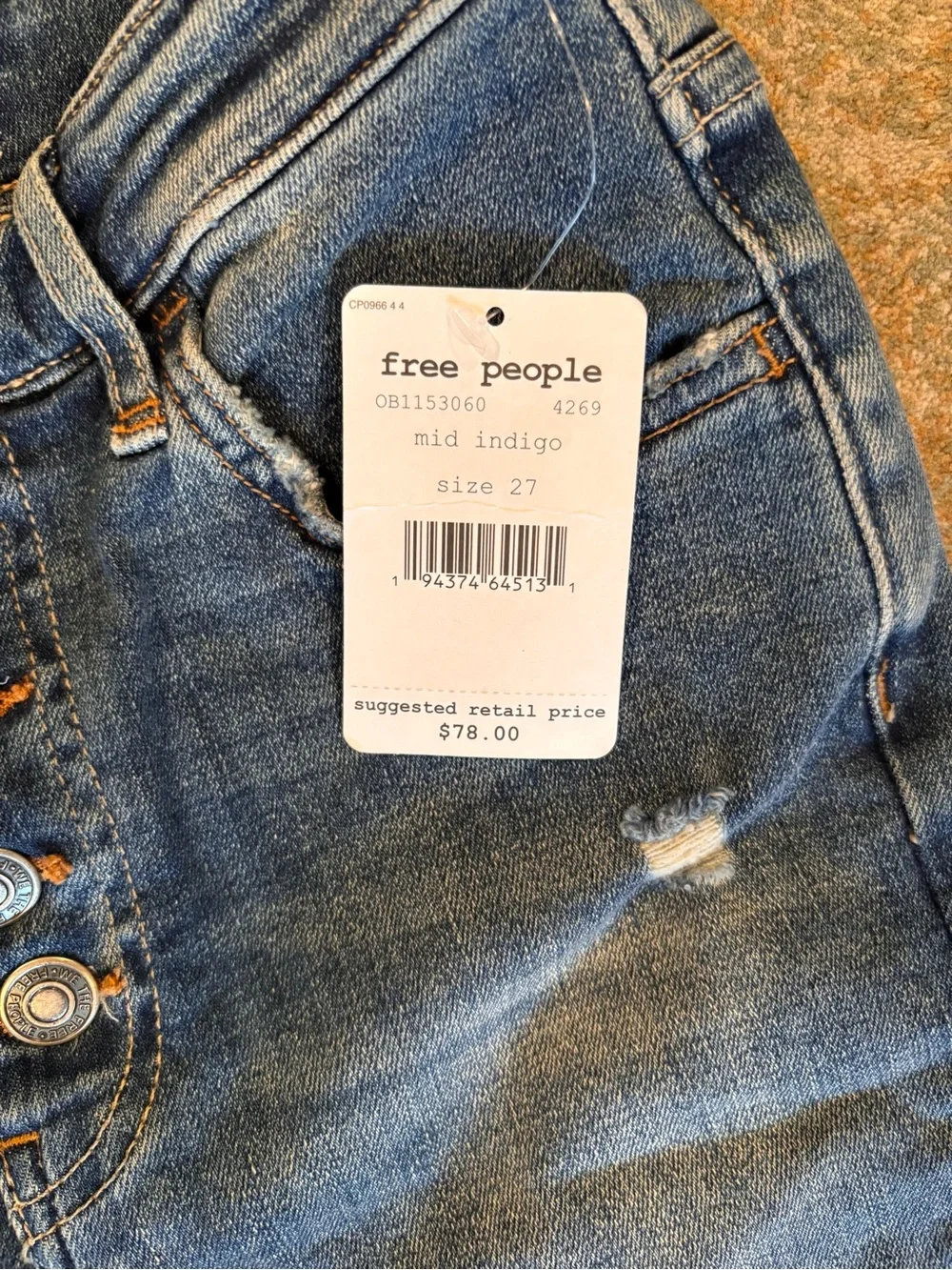 Free People new tags